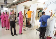 Hari Bhayangkara ke-80, Polresta Malang Kota Gelar Lomba Mural Cegah Vandalisme