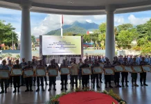 HUT Satpol PP dan Satlinmas, Plt Wali Kota Batu Tekankan Pelayanan Humanis