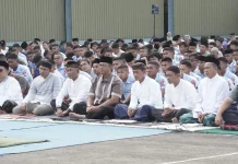 Iduladha di Lanud Abdulrachman Saleh Berlangsung Khidmat dan Penuh Kebersamaan