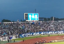Stadion Kanjuruhan Malang Dikunjungi 64.953 di Semua Laga Kandang Arema FC