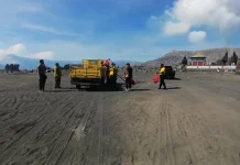 Pasca Yadnya Kasada, Lebih dari 4 Ton Sampah di Kawasan Bromo Berhasil Dibersihkan