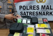 Polisi Sita 54 Gram Sabu dan Ekstasi di Tumpang