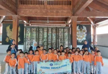 Serunya Siswa TK Dharma Wanita BLKI Singosari Belajar Sejarah di Museum Singosari