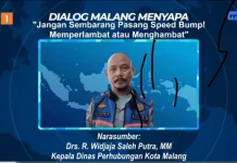 Dishub Malang Ingatkan Pemasangan Polisi Tidur Harus Sesuai Standar