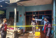 Kebakaran di Pendem Kota Batu Hanguskan Rumah Dua Lantai