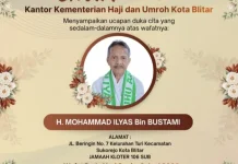 Berhaji bersama Keluarga, Jemaah Asal Kota Blitar Wafat di Makkah