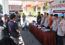 Polres Pasuruan Amankan Pelaku Penembakan Warga di Prigen