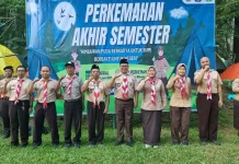 Sinergi SMKN 1 Turen Gelar Kemah Akhir Semester