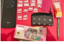 Polres Pasuruan Ringkus Pengedar Sabu Nekad Sembunyikan di Gorden 10 Paket