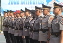 Polres Probolinggo Gelar Sertijab Pejabat Utama dan Kapolsek Jajaran