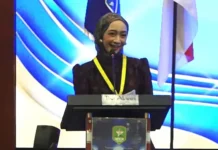 Jessica Wakili Siswa SMPN 26 Malang di Pelepasan “Beyond The Horizon”