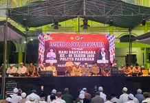Ribuan Umat Islam Hadiri Doa Bersama di Masjid Jamik Bangil