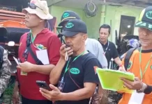 RAPI Kota Malang Latih Anggota Membaca Titik Koordinat