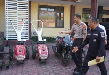 Dua Pelaku Pencurian Traktor di Gudang DKP3 Kota Probolinggo Ditangkap