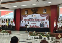 Baru Dilantik, Samanhudi Anwar Pilih Lepas Jabatan Ketua KONI Kota Blitar