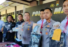 Polres Operasi Penyekatan, Dua Orang Ditangkap Bawa Sajam di Singosari Malang