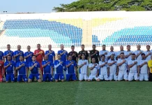 Laga Persahabatan Polres Malang vs Tim Wartawan JPM Banjir 7 Gol