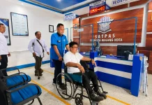 Polresta Malang Kota Prioritaskan SIM Difabel untuk Driver Ojek Online