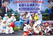 Ribuan Anak Semarakkan Hari Anak Nasional 2026 di Kota Batu