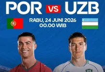 Portugal Pesta Lima Gol ke Gawang Uzbekistan, Ronaldo Cetak Rekor Bersejarah
