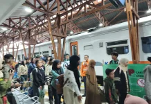 Libur Sekolah Dongkrak Penumpang Kereta di Stasiun Blitar
