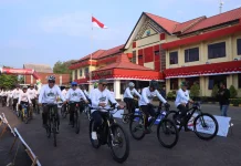 Gowes Sehat, Cara Forpimda Kabupaten Pasuruan Jaga Harmonisasi dan Sinergitas