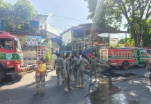 Kebakaran Dekat Stasiun Probolinggo Berhasil Dipadamkan