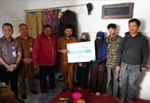 Pemkot Batu Serahkan Santunan JKM kepada Keluarga Pengemudi Ojol