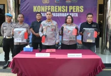 Buron Setahun, Satreskrim Polres Pasuruan Kota Ringkus 2 Begal Sadis