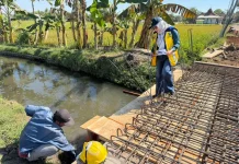 Jembatan Penghubung Kecamatan Lekok dan Rejoso Akhirnya dibangun