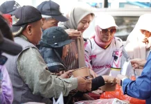 Polresta Malang Kota Gelar Cek Kesehatan dan Makan Gratis untuk 200 Warga