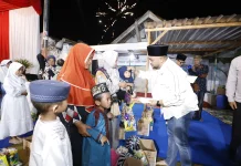 Wakil Wali Kota Batu Serahkan Santunan Anak Yatim di Desa Pendem