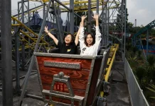 Gold Mining Coaster Jadi Wahana Favorit di Jatim Park 1