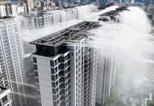 “Rooftop Rain” China Gunakan Hujan Buatan dari Atap Gedung Lawan Gelombang Panas