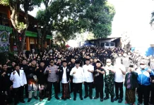 Bupati Malang Sanusi Buka Kejurcab IV Pagar Nusa di Jabung