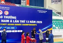 Karateka Kabupaten Malang  Raih Perunggu Kejuaraan di Vietnam