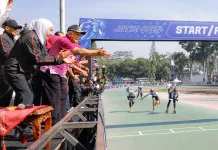 Khofifah Lepas Jatim Open I, 2.436 Atlet Sepatu Roda Berlaga di Malang