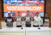 Polres Probolinggo Kota Ungkap Enam Kasus Narkoba, Sita Puluhan Gram Sabu