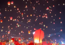 Dworowati Lantern Festival Meriahkan HUT Ke-184 Desa Ngabab Pujon Malang
