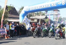 Ribuan Rider Meriahkan Bhayangkara Adventure Trail Blitar