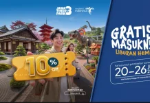 Jatim Park 3 Hadirkan Promo Gratis Masuk hingga 26 Juli