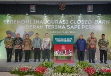 Wamenko Pangan, Hanif Faisol Nurofiq Resmikan Closed Barn di Purwodadi