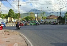 DPUPR Kota Batu Revitalisasi Jalan Hasanudin dengan Konstruksi Beton