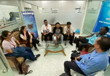 Kunjungi RRI Malang, Mahasiswa Asing AIESEC UMM Terkesan