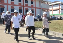 Bersama Tim Kemensos RI, Sekda Malang Monitoring Pembangunan Sekolah Rakyat