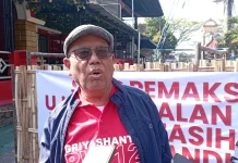 Uji Coba Jalan Tembus Griya Shanta Gagal