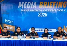 DJBC Jatim II Tindak 71 Juta Batang Rokok Ilegal