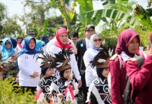 Menteri PPPA, Arifatul Choiri Fauzi Hadiri Puncak HAN ke 42 di Kabupaten Pasuruan
