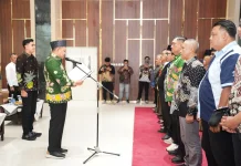 Bupati Rusdi Kukuhkan Tim Fasilitasi dan Forum TJSL BU