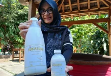 Ketua KUTT Suka Makmur, Evi Zainal Abidin Ajak Masyarakat Minum Susu Pasteurisasi